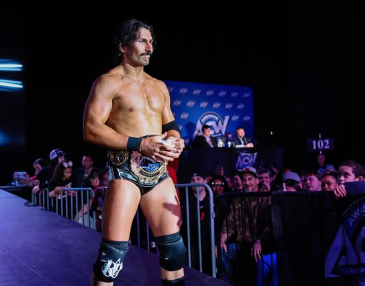 ACW Heavyweight Champion Richard Holliday at ACW Aftershock | photo by @acoganphotography