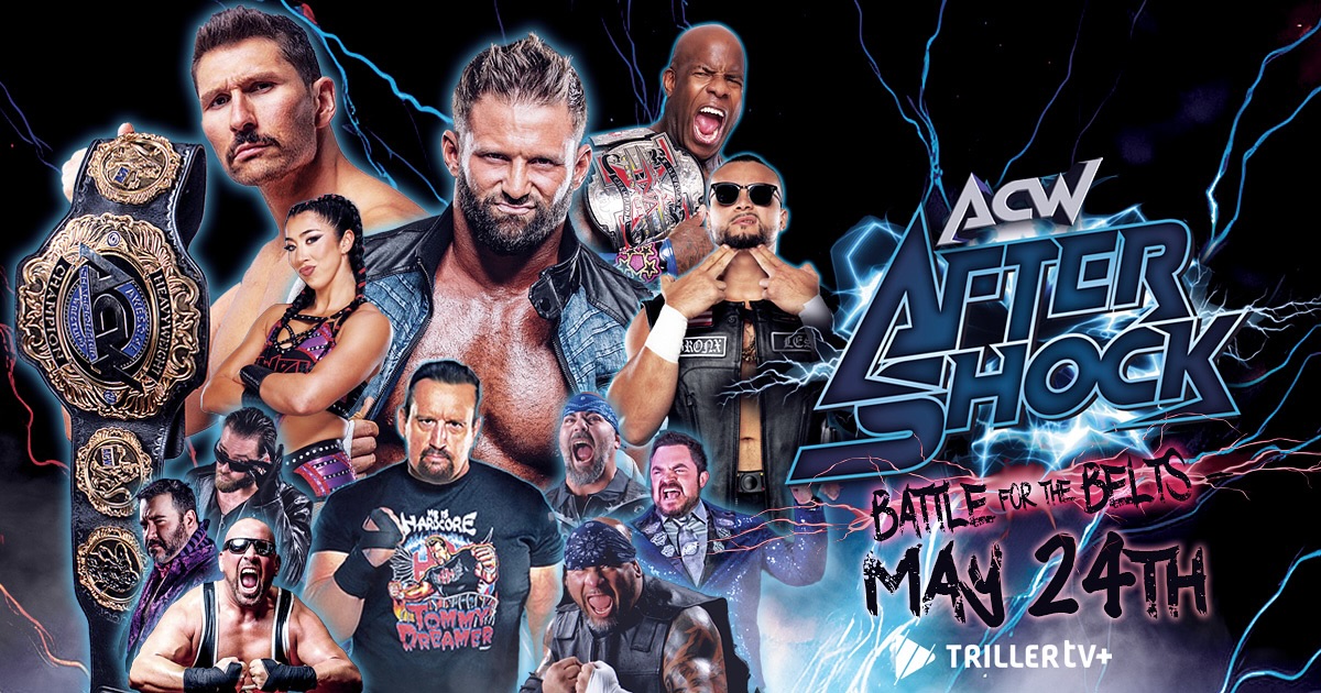 ACW Aftershock: Battle for the Belts streaming on TrillerTV+ Starting May 24