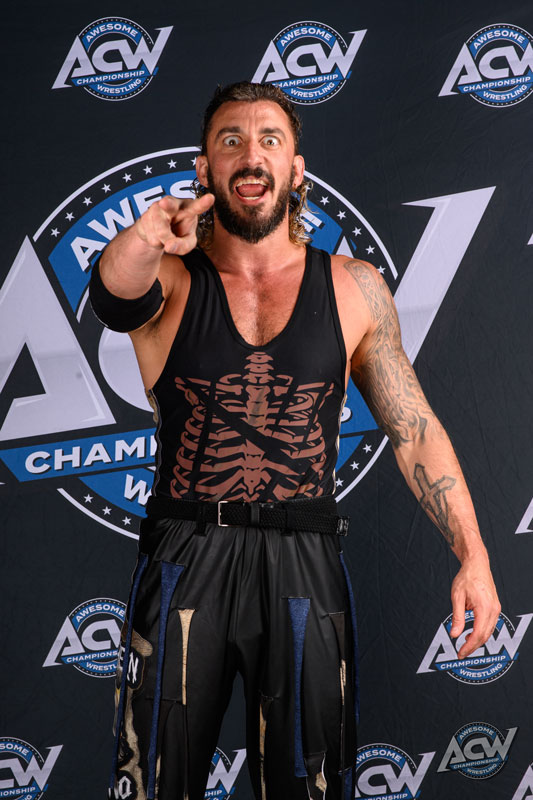 Known for his brawling style, unpredictable nature and love of light beer, The "Southern Psychopath" Mance Warner is in ACW!