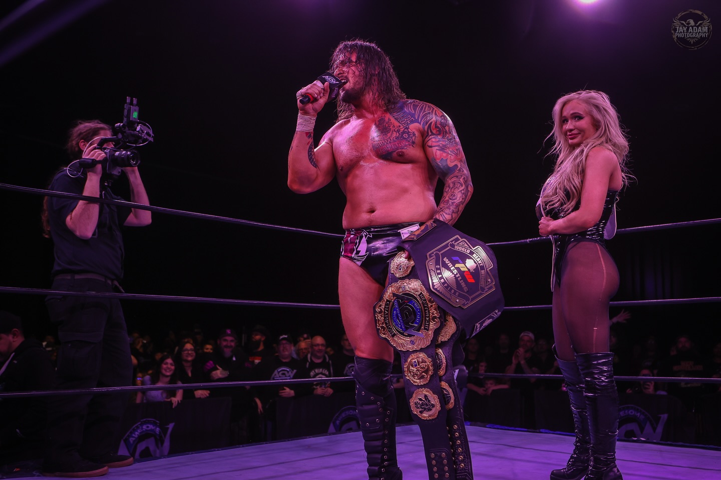 The landscape of ACW changed dramatically when Killer Kross, accompanied by Scarlett Bordeaux, became the new ACW Heavyweight Champion