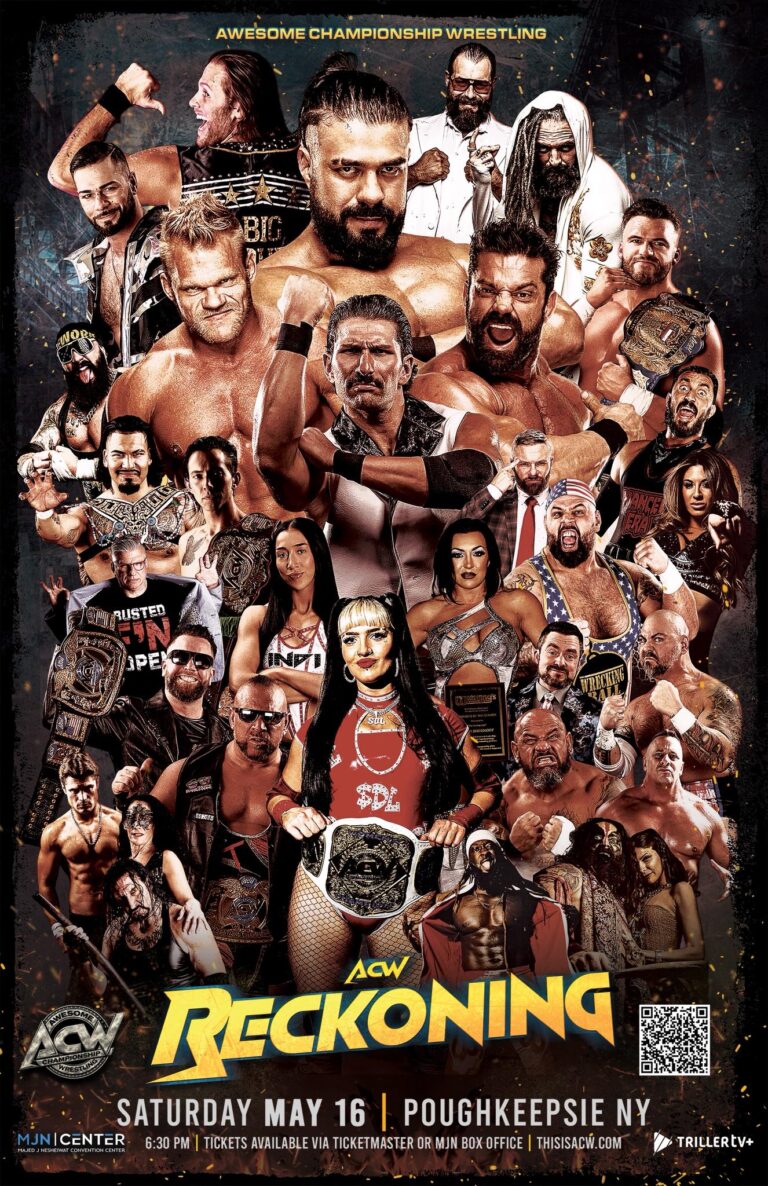 ACW: Reckoning live pro wrestling event May 16 at The MJN Center in Poughkeepsie, NY