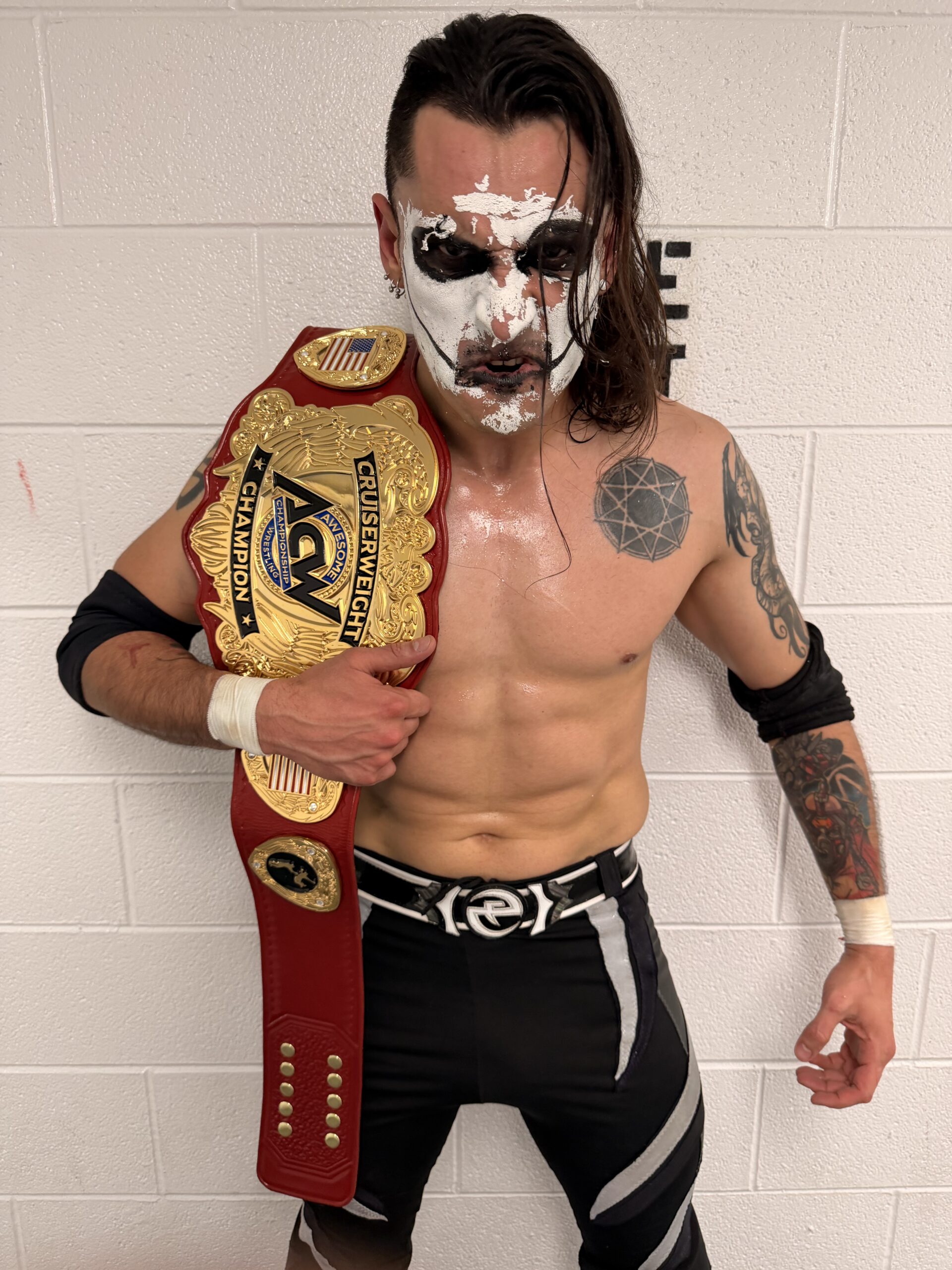 fear is a chilean pro wrestler for WKC who is coming to Awesome Championship Wrestling