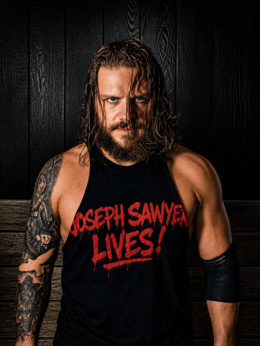 Professional Wrestler Joseph Sawyer (formerly Joe Gacy as part of the Wyatt Sicks in WWE)