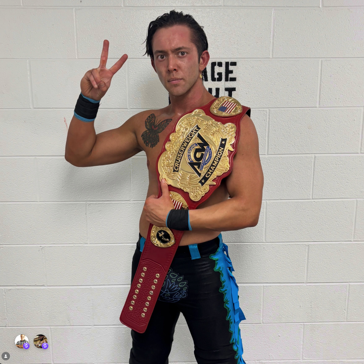 Leo Sparrow two-time ACW Cruiserweight Champion